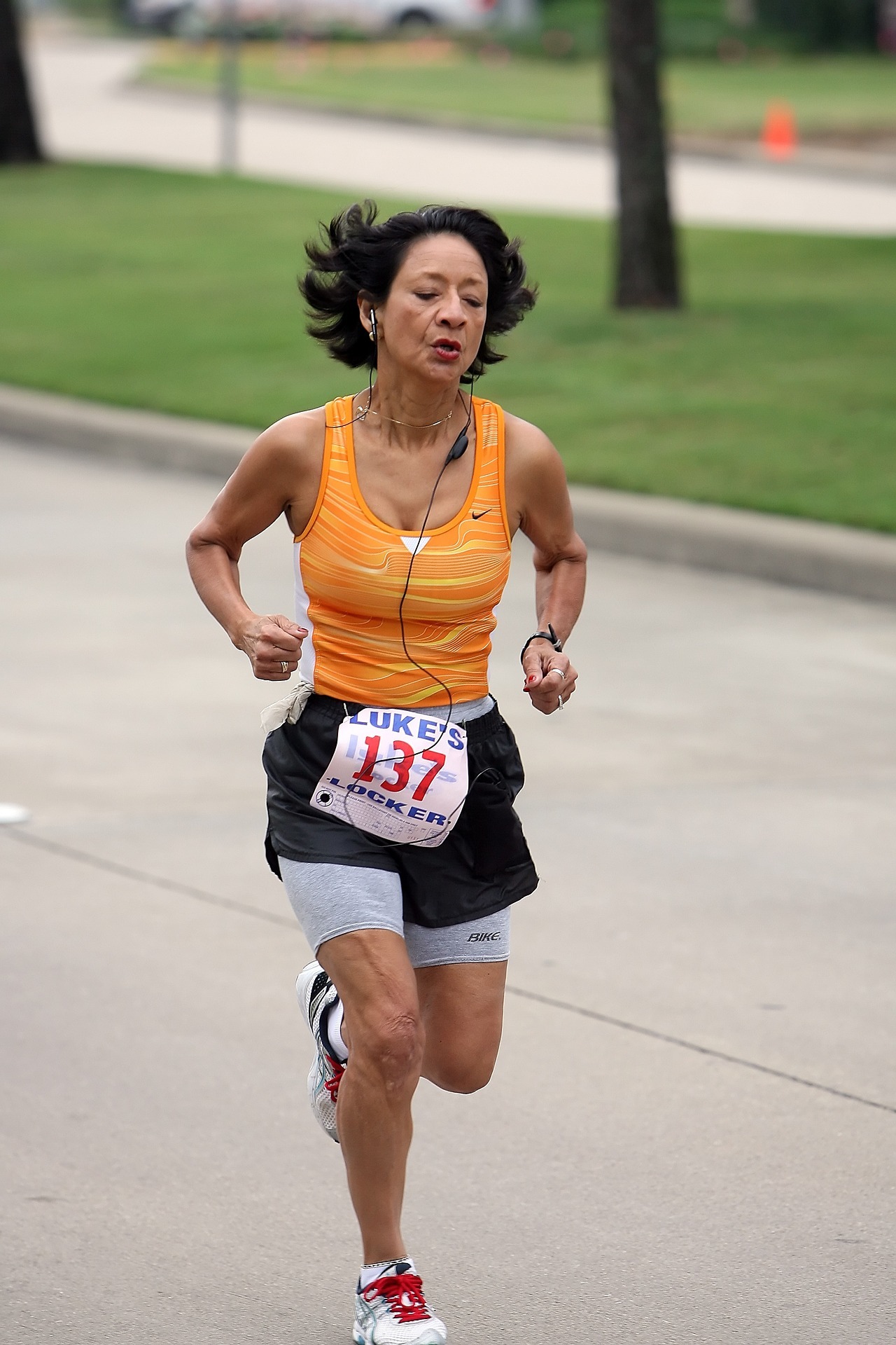 Older Female Marathoner